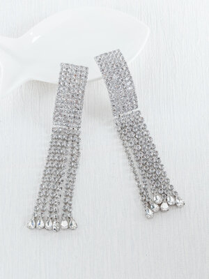 Natural Diamond Gold Earrings ต่างหูเพชรแท้ ทองแท้ 9K, 18K มีใบเซอร์ GIA💎