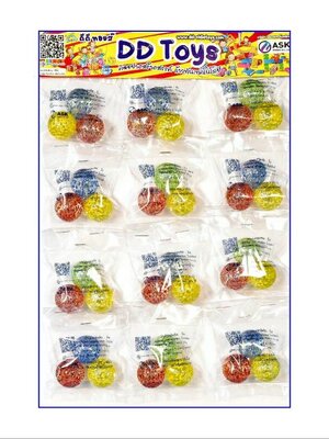 ลูกแก้ว มุกมังกรใส 25 มิล แบบแผง