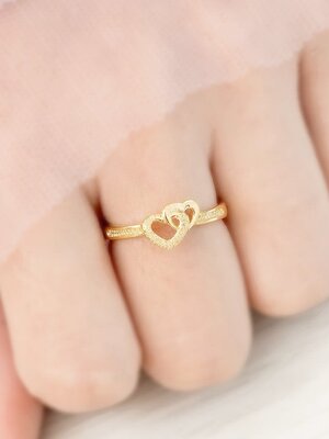 DIAMOND 18K YELLOW GOLD RING แหวน เพชร ทอง 18K Pre-order