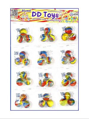 ลูกแก้ว ตาแมว 25 มิล แบบแผง