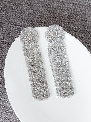 Natural Diamond Gold Earrings ต่างหูเพชรแท้ ทองแท้ 9K, 18K มีใบเซอร์ GIA💎