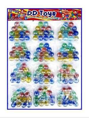 ลูกแก้ว สายรุ้ง 16 มิล แบบแผง