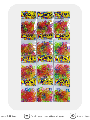 โซ่ดาวใสคละสี