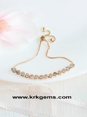 DIAMOND 18K YELLOW GOLD BRACELET