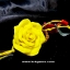YELLOW ROSE HANDMADE CLAY NECKLACE BRACELET EARRING RING SET