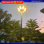ไฟสนามโซล่าเซลล์ ทรง UFO รุ่น 80000W (แสงวอร์ม)