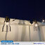 ไฟกิ่งติดผนังโซล่าเซลล์ แบบคู่ รุ่น EZY-WL-012D