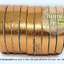 ริบบิ้นพลาสติกฟลอยด์ ทราย เบอร์ 2 TW (ยาว 50 หลา กว้าง 1.2 cm)