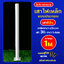 เสาเหล็กแบบประกอบ 3นิ้ว หนา1.4มม. สูง 1เมตร (สีเงิน)