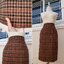 กระโปรงวินเทจมือสองลายชิโนริผ้าวูล (WOOL)