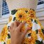 กระโปรงวินเทจลายดอกทานตะวัน สวยแจ่ม