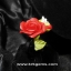 RED ROSE HANDMADE CLAY NECKLACE BRACELET EARRING RING