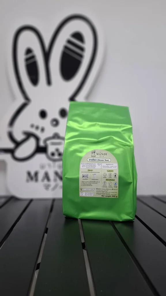ใบชาเขียว พรีเมี่ยม Manoi 500g