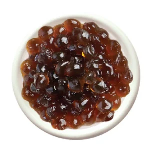 New!! บุกบราวน์ ชูก้าาร์ แบรนด์มาโนอิ (Konjac Pearl Brown Sugar Manoi) 500 g