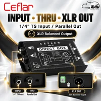 CEFLAR PDI 01 Passive DI Direct Box 1 Channel Ground Lift Attenuator 0/-20/-40dB Hippo Audio CEFLAR PDI 01 Passive DI Direct Box 1 Channel Ground Lift Attenuator 0/-20/-40dB Hippo Audio