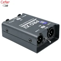 CEFLAR PDI 02 PRO X2 ไดเร็คบ๊อกซ์ Passive 2 แชนแนล PAD -15dB Ground Lift Hippo Audio