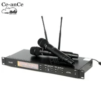 ไมค์ลอยคู่ Ce anCe U 789 PRO บูสเตอร์ ไมค์ไร้สาย Wireless Microphone สายสัญญาณ สายเสียง Audio Cable Hippo Audio