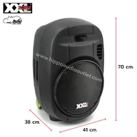 ตู้ขยาย 15 นิ้ว XXL 715 ตู้ลำโพง ลำโพง PA Speaker Active Speaker XXL715 XXL-715 Hippo Audio สินค้าตัวโชว์ ตู้ขยาย 15 นิ้ว XXL 715 ตู้ลำโพง ลำโพง PA Speaker Active Speaker XXL715 XXL-715 Hippo Audio สินค้าตัวโชว์