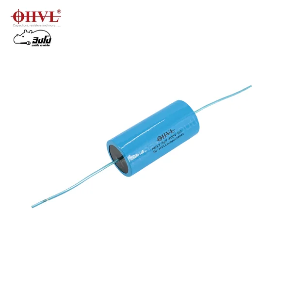 OHVL C.PB 12uF/400V. คาปาซิเตอร์ Capacitor อะไหล่ครอสโอเวอร์ Hippo Audio image 2