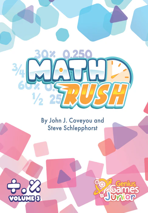 Math Rush: Volume 3 - Fractions, Decimals, & Percents (หาร, ร้อยละ, เศษส่วนและทศนิยม)