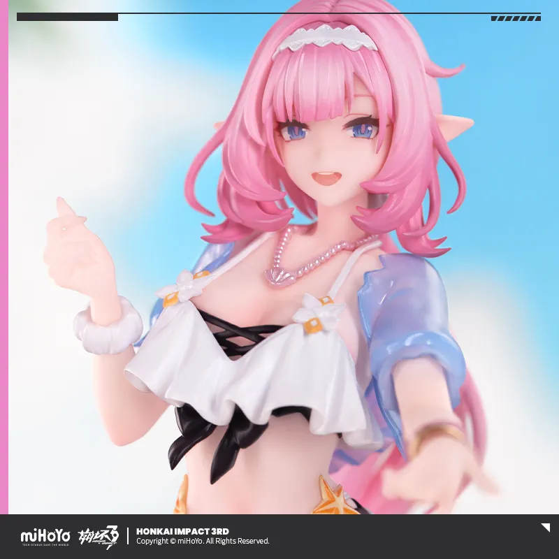 พร้อมส่ง ENJOY 22860 scale Honkai Impact 3 Elysia, Summer miss Elf Ver.1/8 มือ 1 กล่องคม