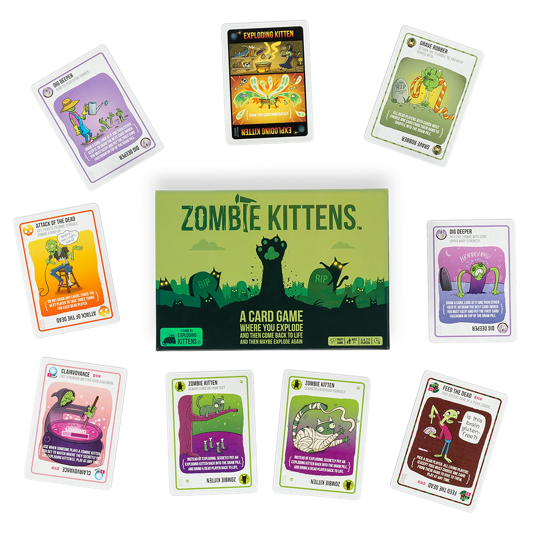 Exploding Kittens: Zombie Kittens
